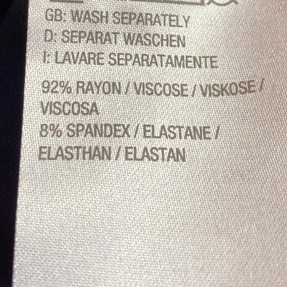 New A587912 Belle by Kim Gravel Rayon Spandex Shrug size XL Color Navy very soft - Picture 6 of 7